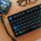 Advanced Gray 104+47 Fog Transparent PC Pad Printing ai3D Keycaps Set Cherry Profile for Mechanical Keyboard